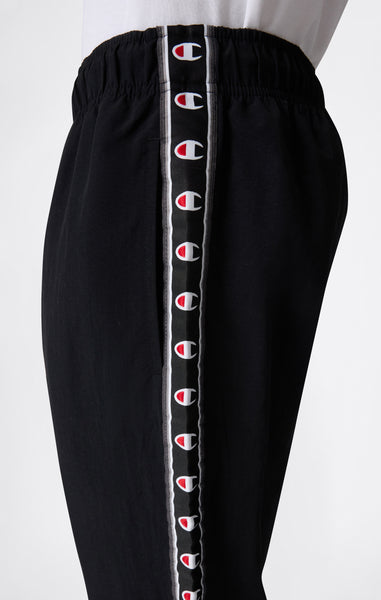 Men’s Track Pants with Elastic Cuffs and Tape Logo