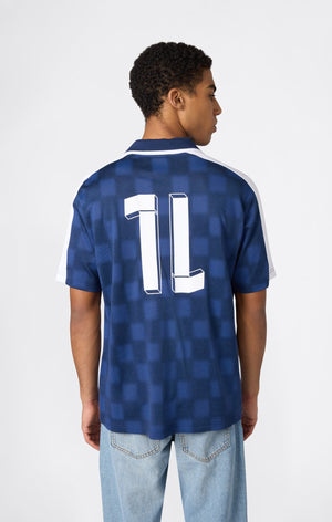 Herren Polo im Fußball-inspirierten Design