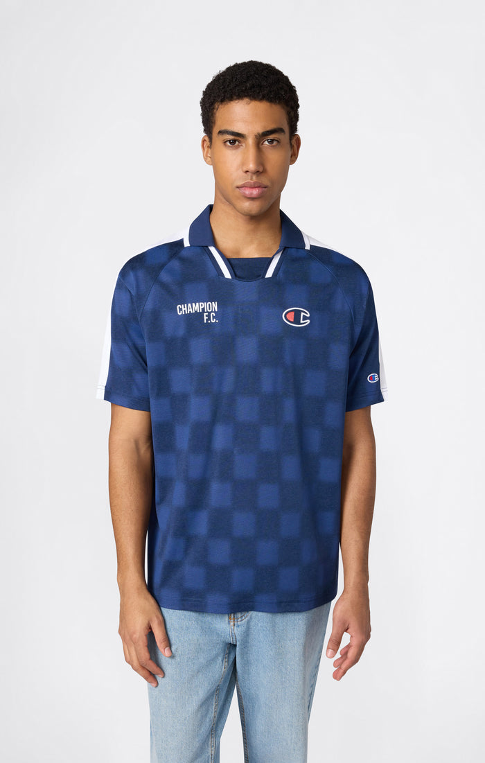 Men’s Football-Inspired Polo Shirt