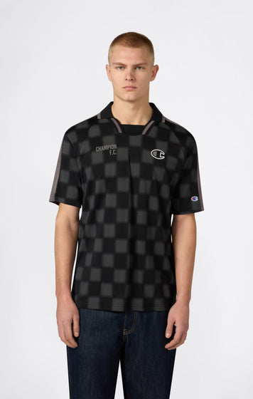 Polo d’inspiration football pour homme