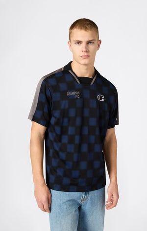 Herren Polo im Fußball-inspirierten Design