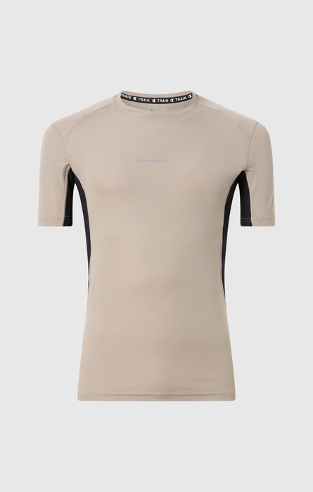 Camiseta Deportiva Quick Dry en Mesh Athletic Fit Para Hombre