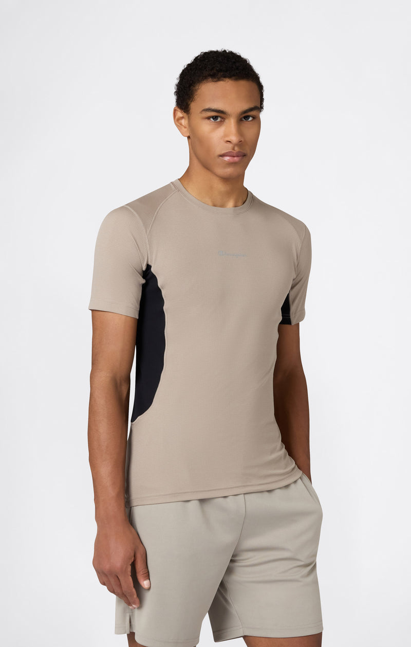 T-shirt Sport Quick Dry en Mesh Athletic Fit Pour Homme