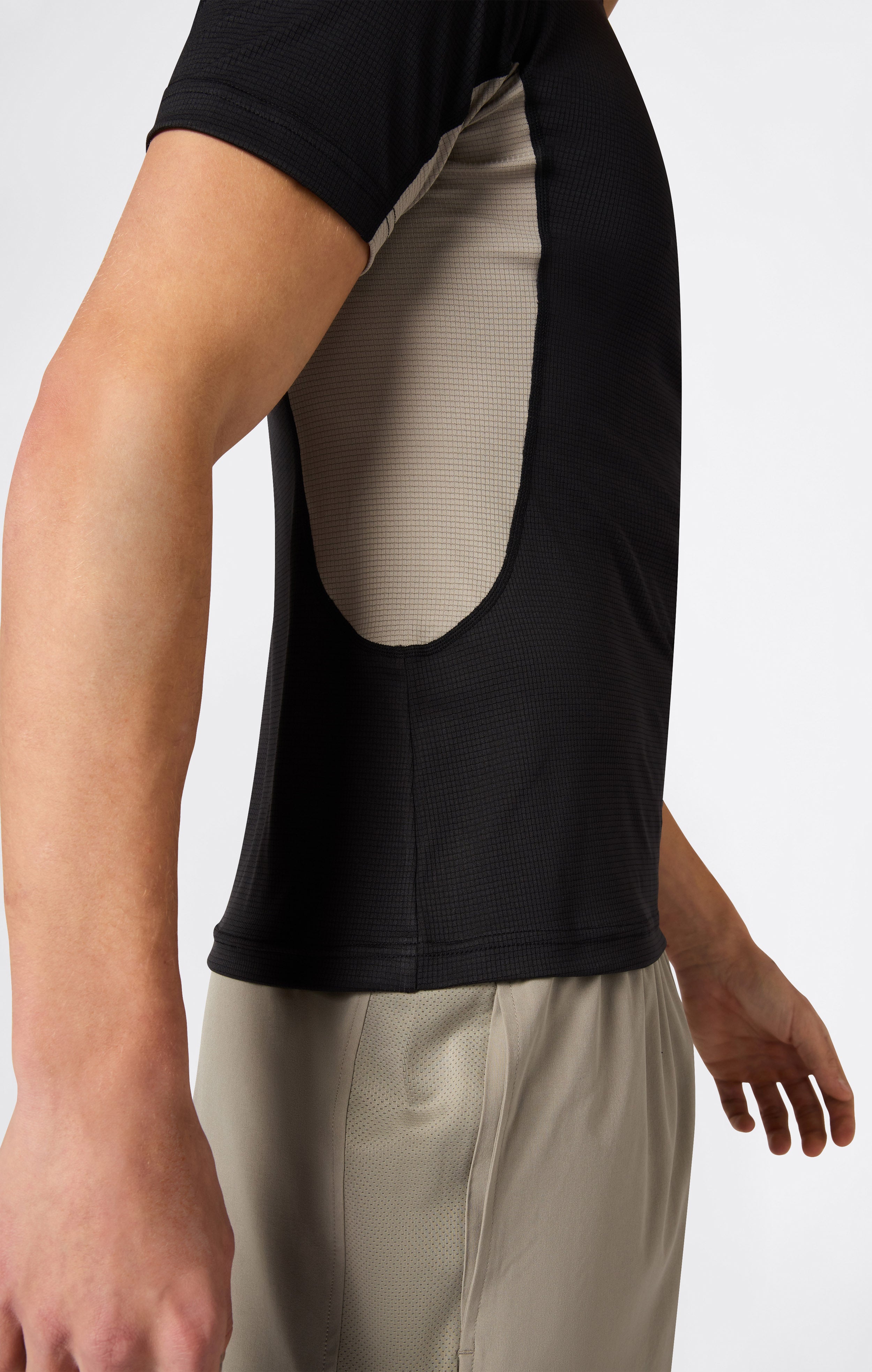 T-shirt Sport Quick Dry en Mesh Athletic Fit Pour Homme