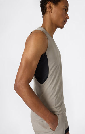 Débardeur Sport Quick Dry en Mesh Athletic Fit Pour Homme