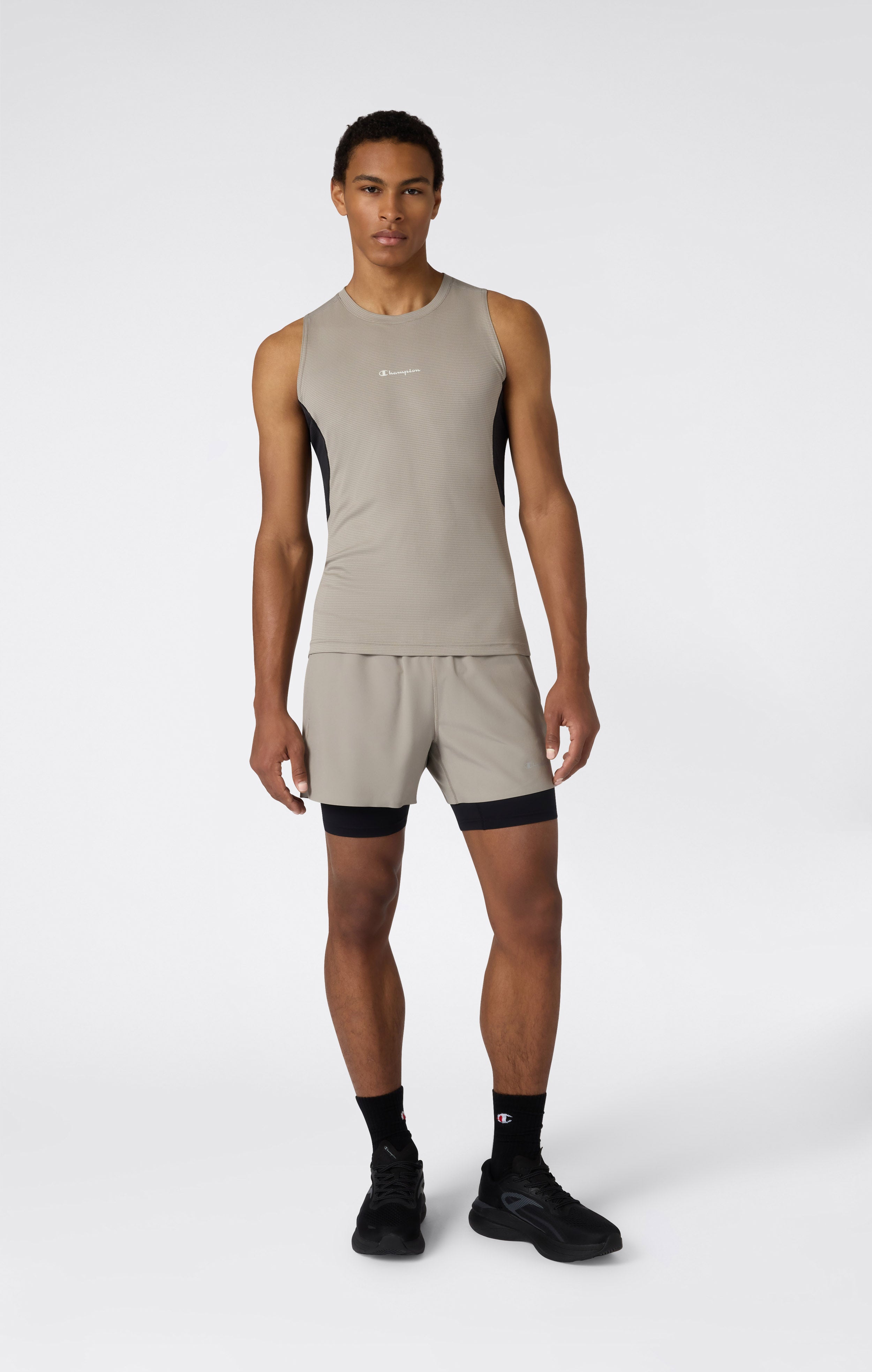 Débardeur Sport Quick Dry en Mesh Athletic Fit Pour Homme
