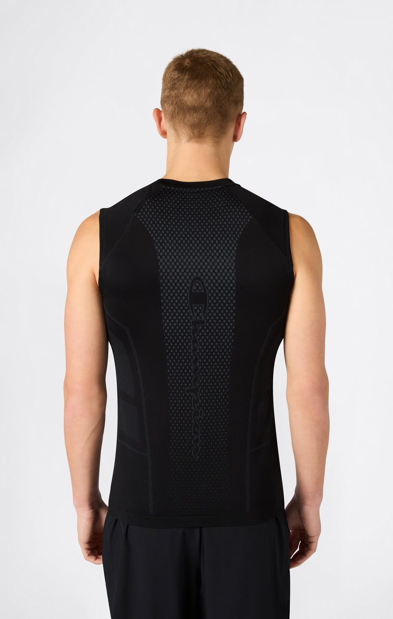 Men’s Seamless Quick Dry Athletic Fit Tank Top