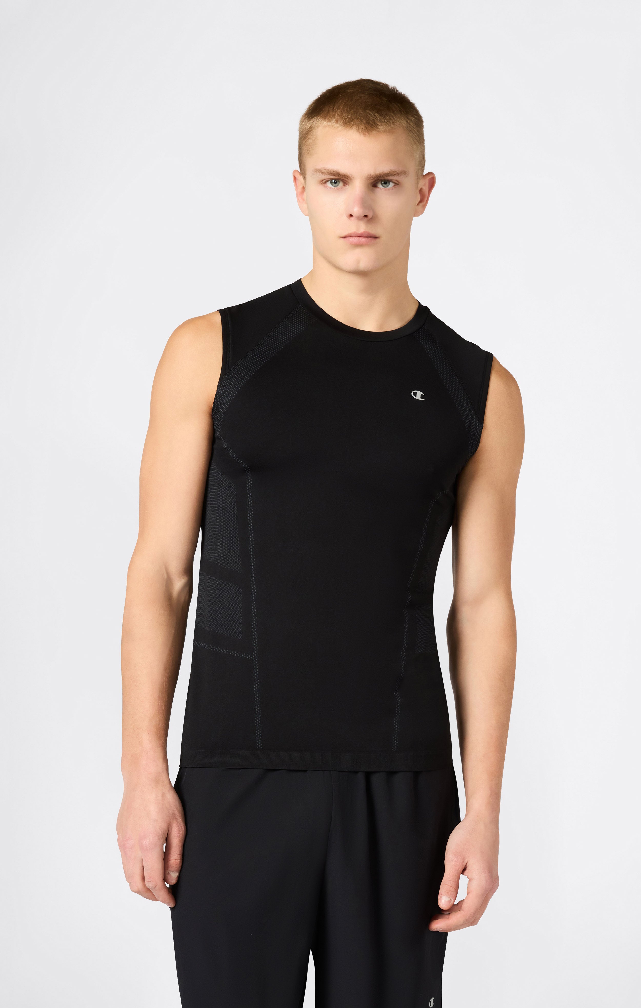 Men’s Seamless Quick Dry Athletic Fit Tank Top