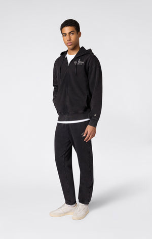 Sweat à Capuche Zippé d’Inspiration Boxe pour Homme