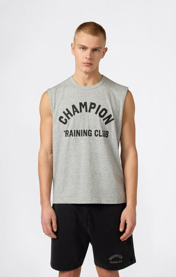Canotta con Grafica Ispirazione Boxe da Uomo