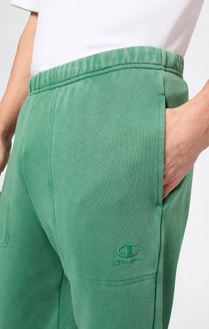 Pantaloni con Vita Elasticizzata Effetto Slavato da Uomo Icons