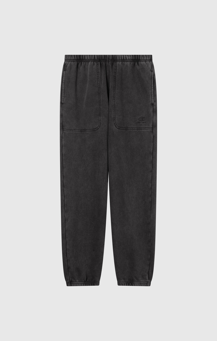 Pantalon à taille élastiquée pour homme avec effet délavé Icons