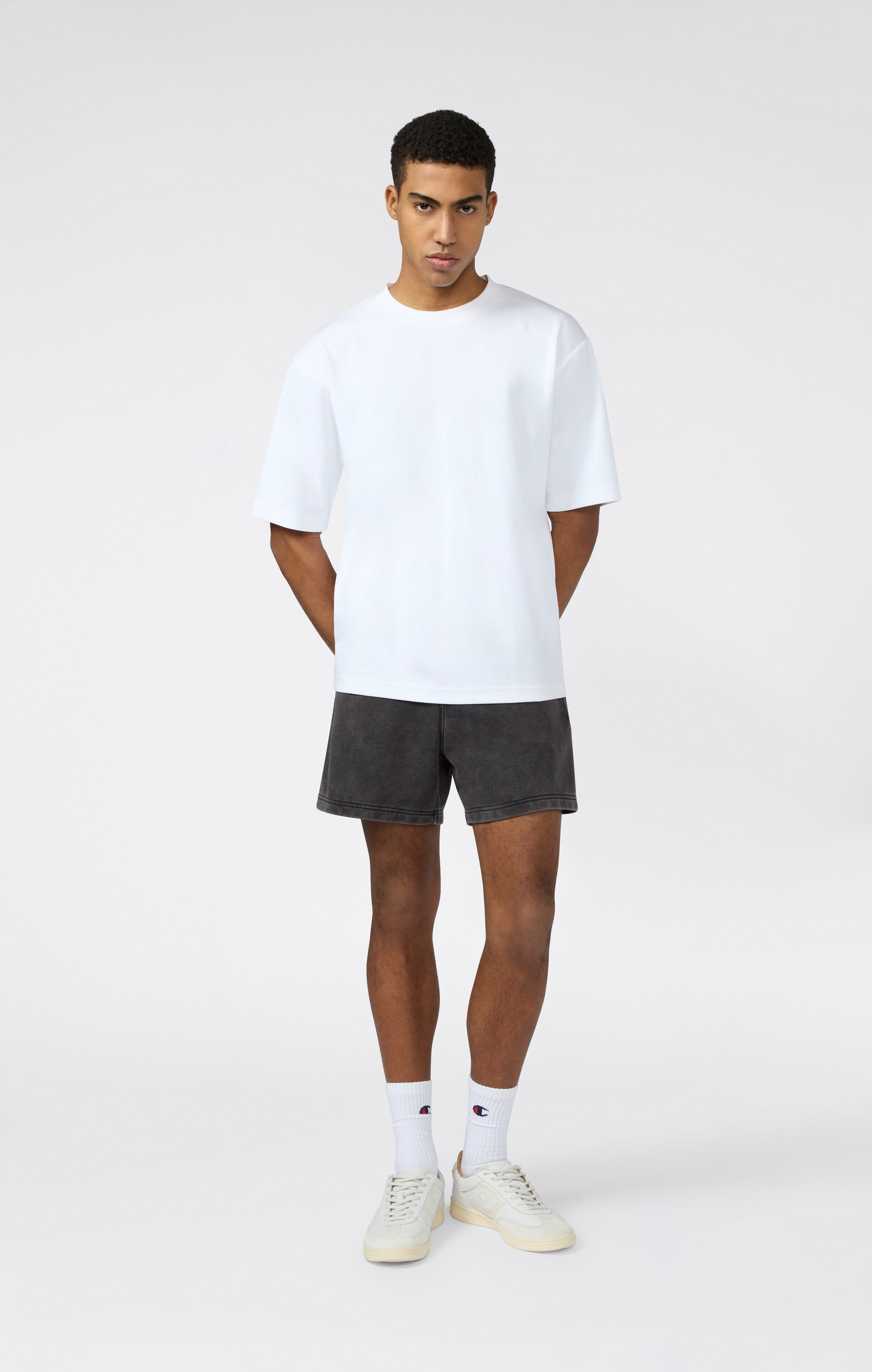 Short 5" effet délavé pour homme Icons