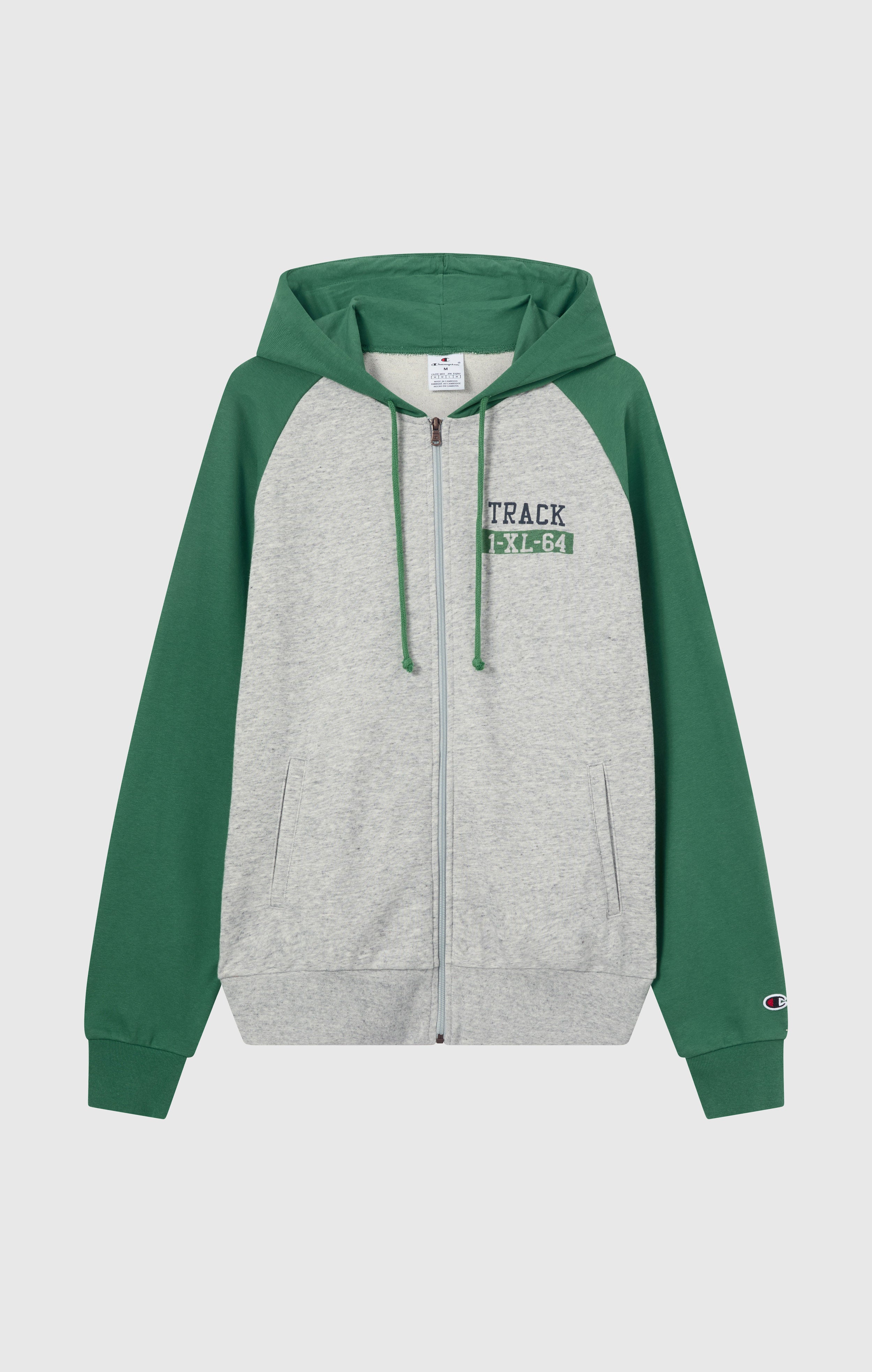 Men’s Relax Fit Full Zip Hooded Sweatshirt