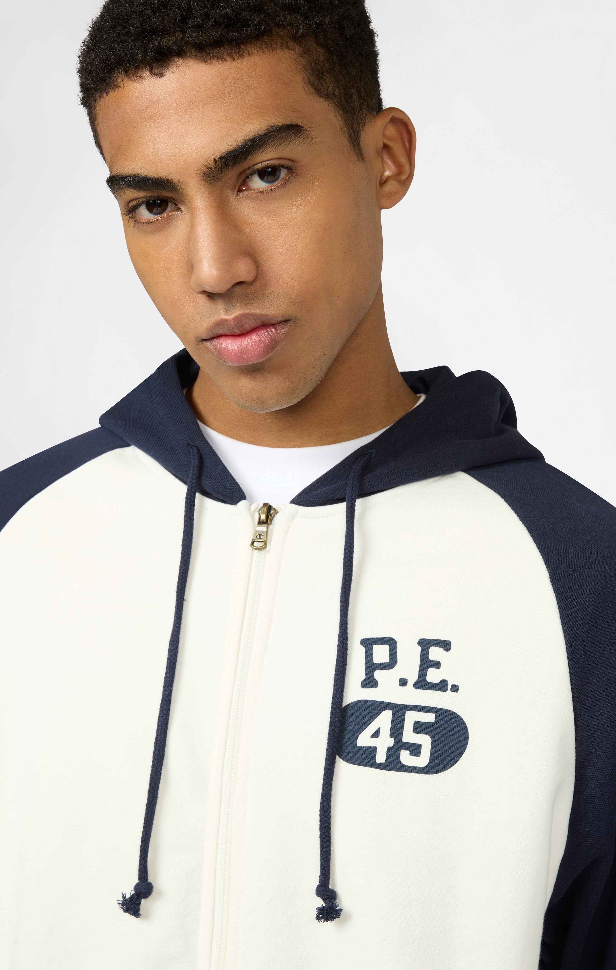 Herren Kapuzenjacke mit Reißverschluss Relax Fit