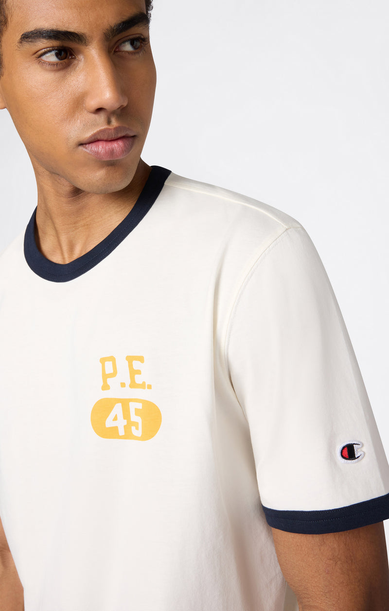 Herren Ringer T-Shirt mit Grafik