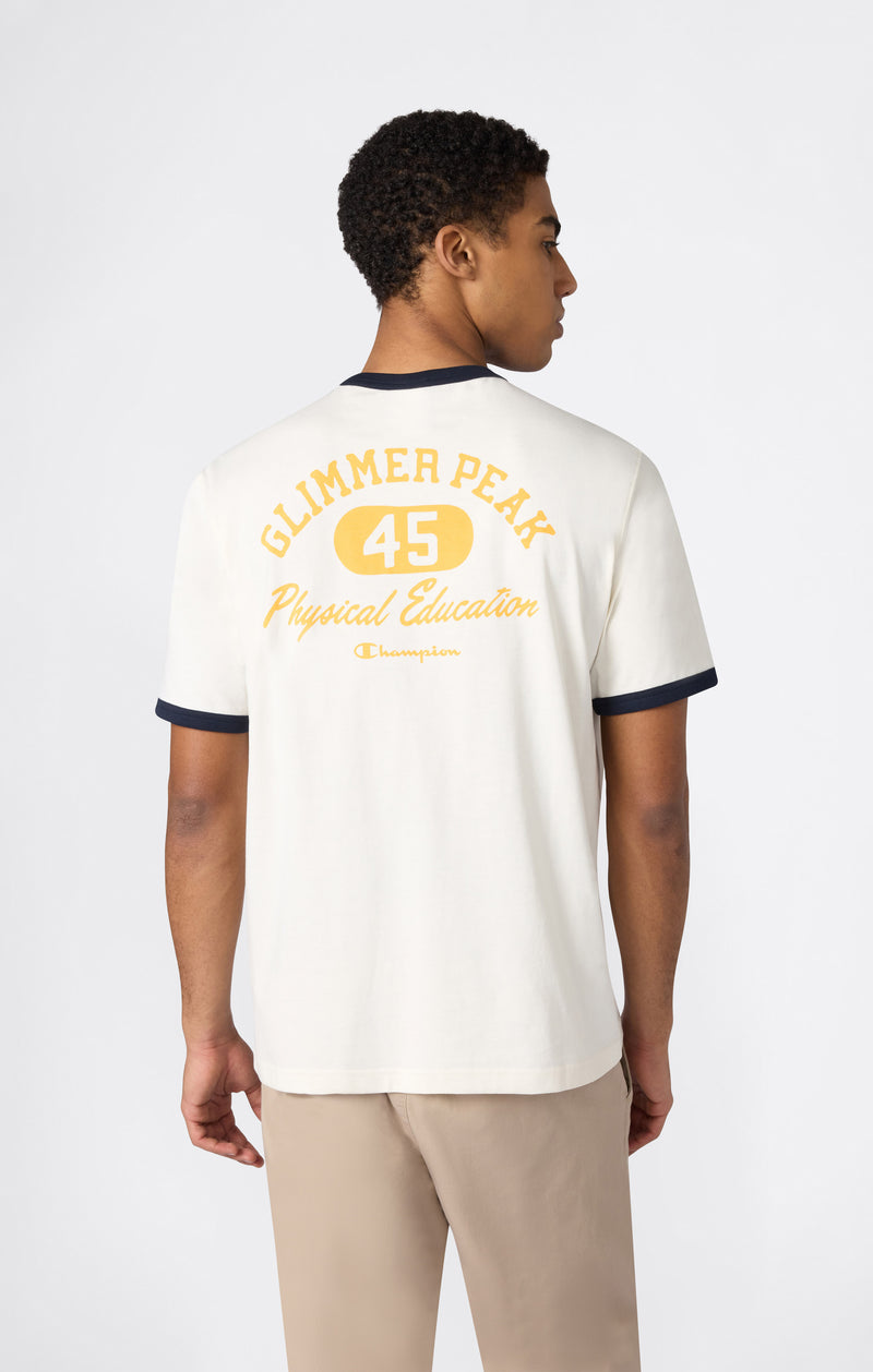 Herren Ringer T-Shirt mit Grafik