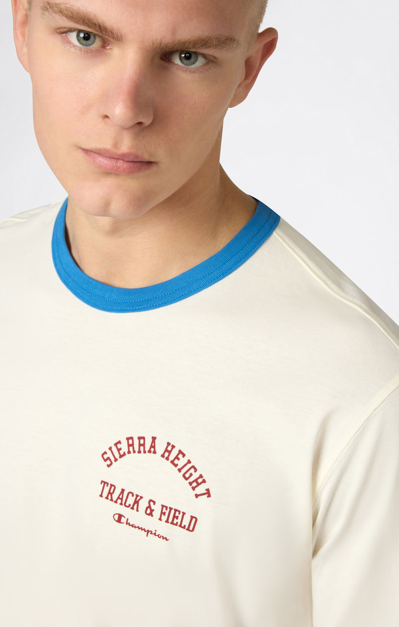 T-shirt Ringer avec Graphique pour Homme