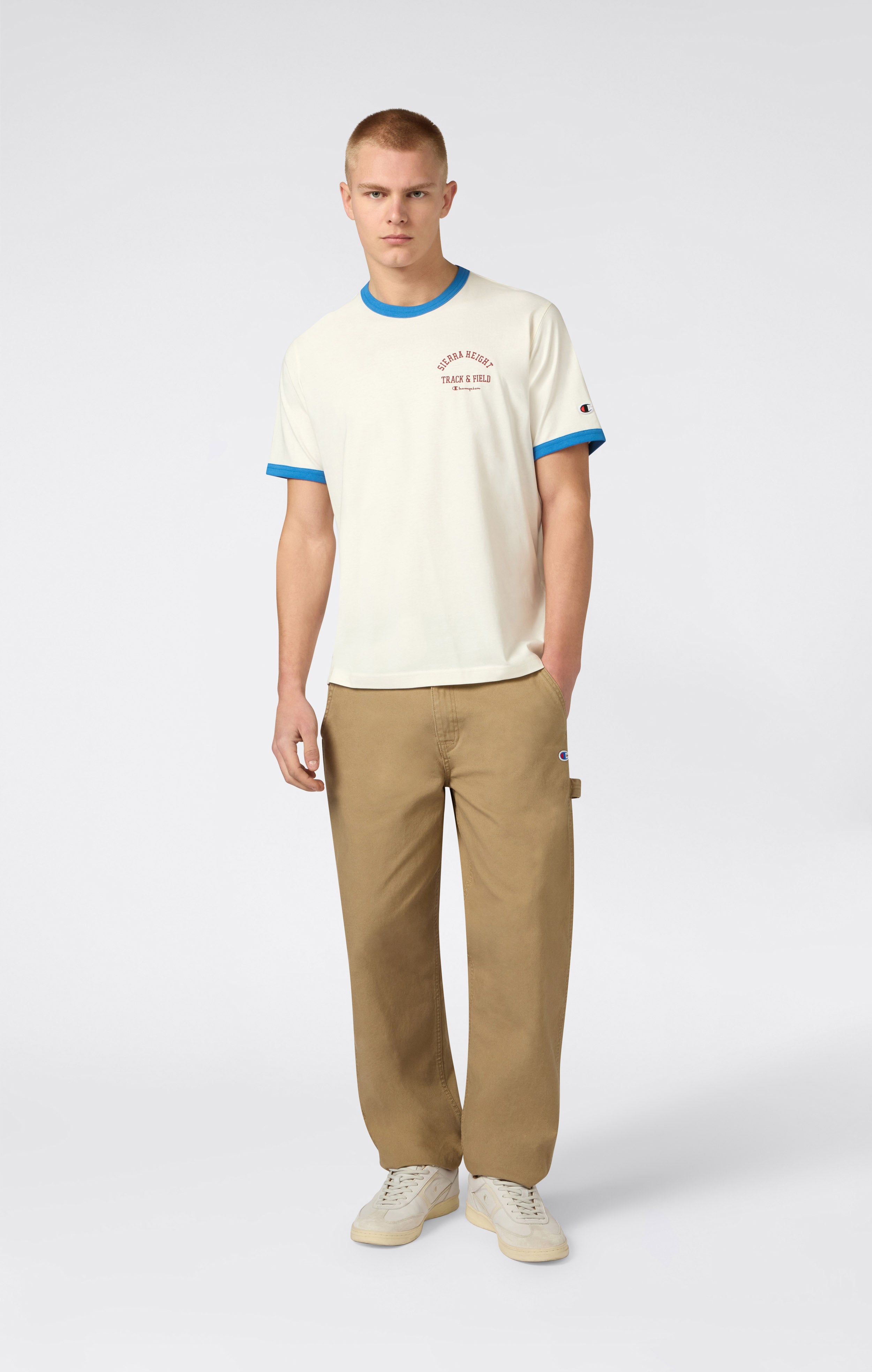 T-shirt Ringer avec Graphique pour Homme