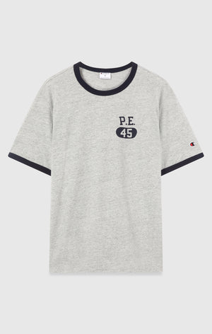 T-shirt Ringer con Grafica da Uomo