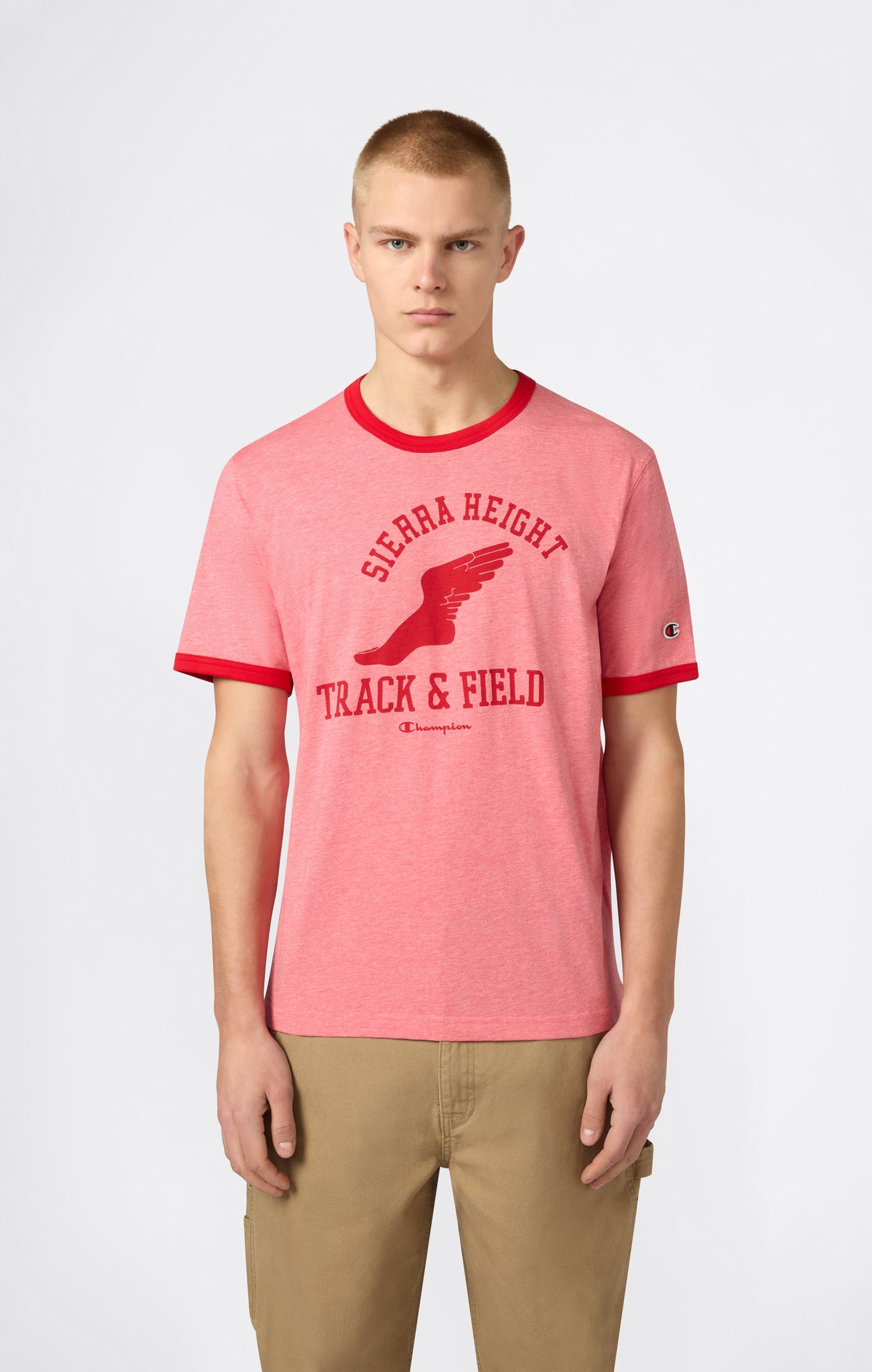 T-shirt Ringer avec Graphique pour Homme