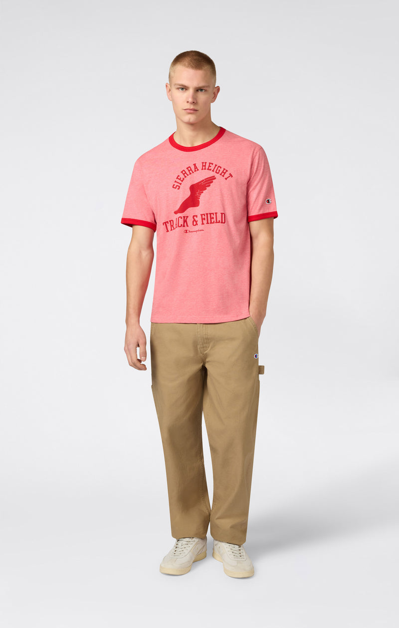 Herren Ringer T-Shirt mit Grafik