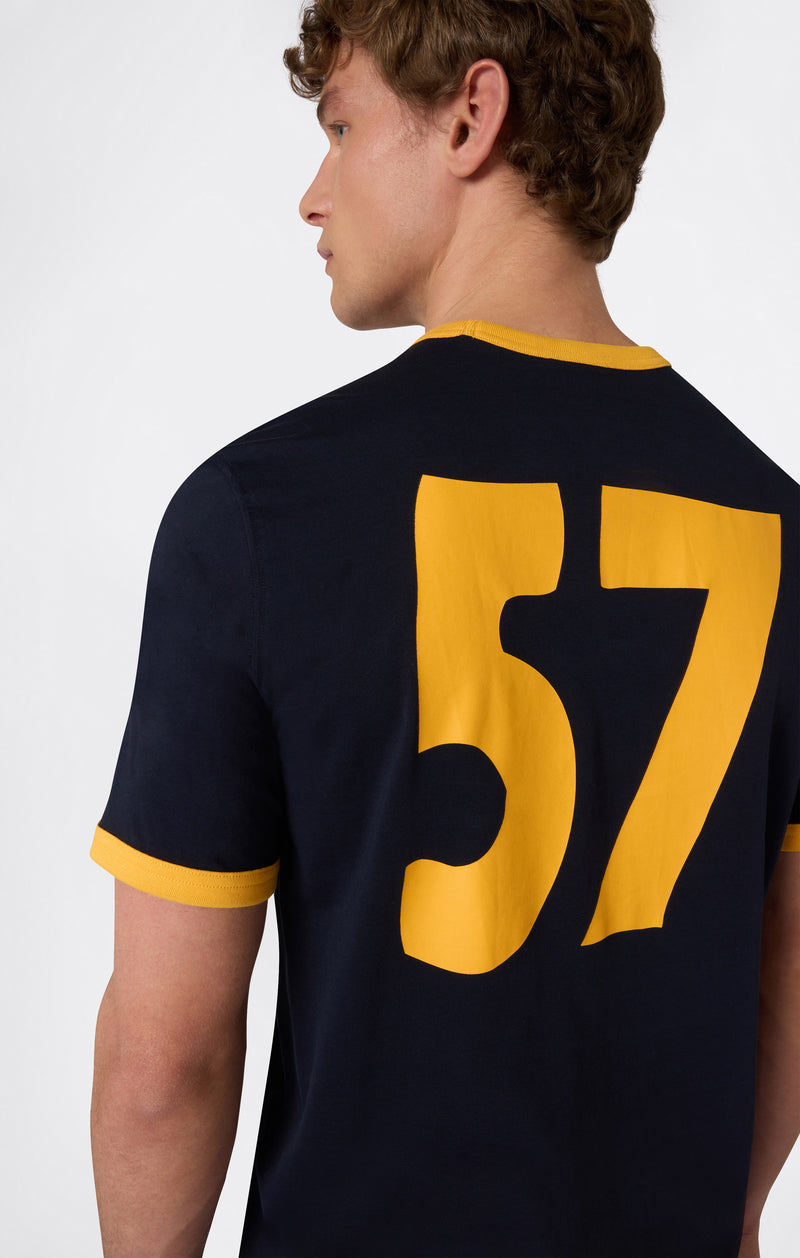 T-shirt Ringer avec Graphique pour Homme