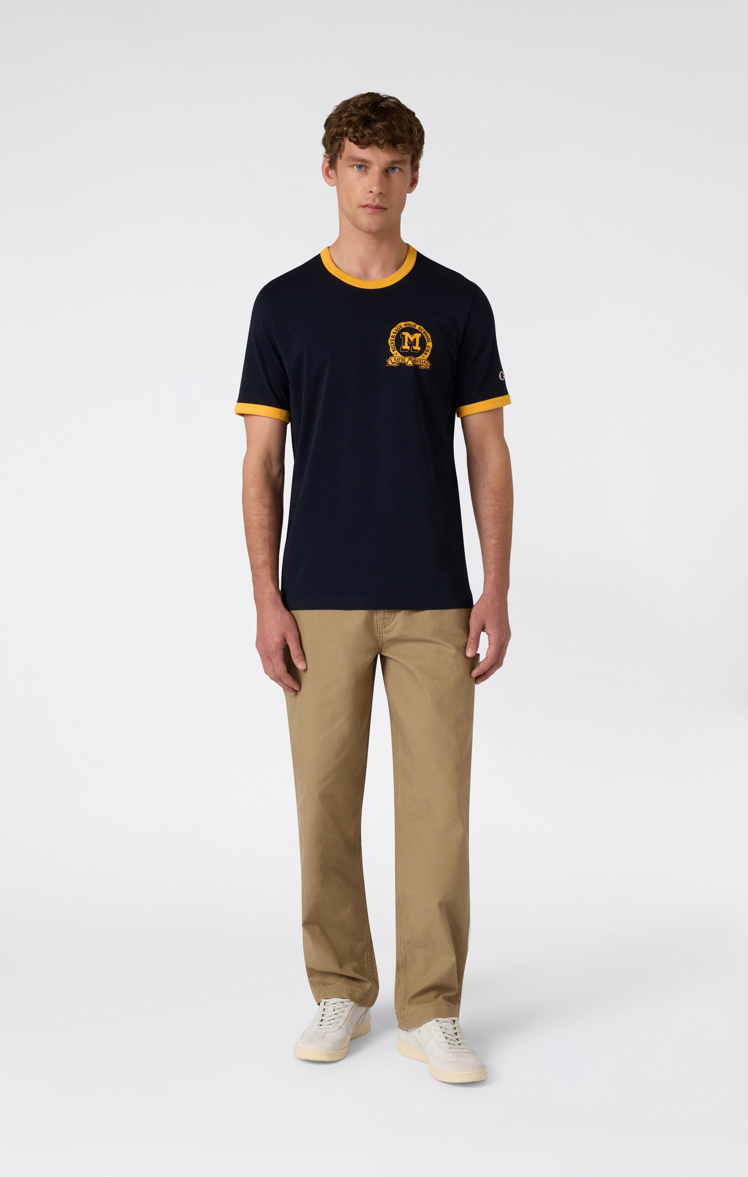 Camiseta Ringer con Gráfica para Hombre