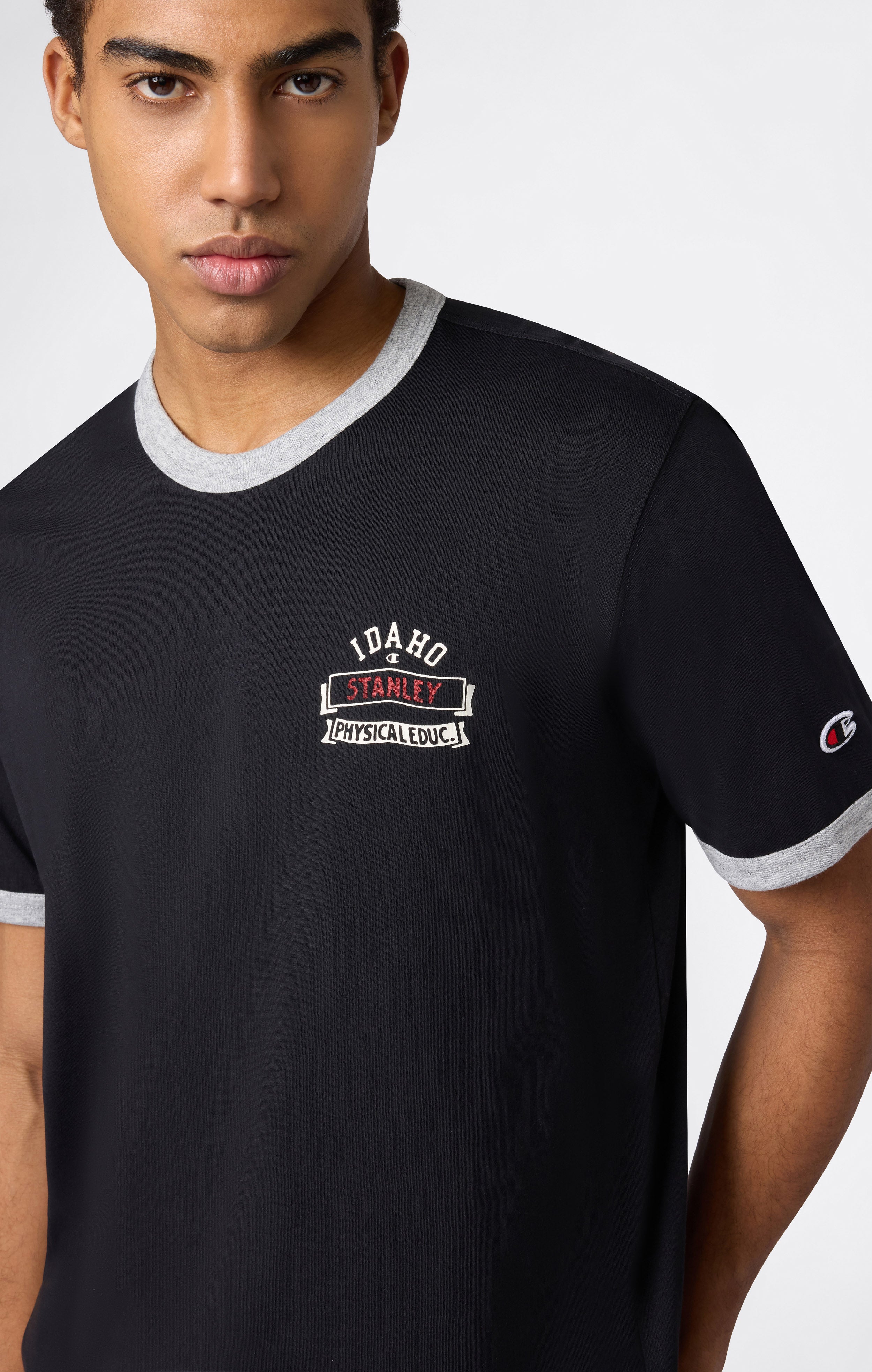 T-shirt Ringer avec Graphique pour Homme