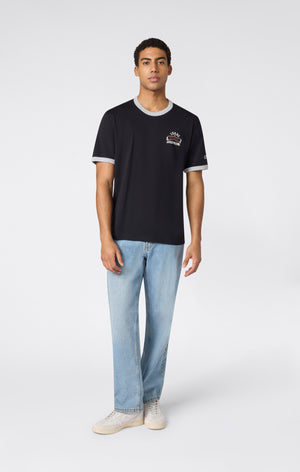 T-shirt Ringer avec Graphique pour Homme