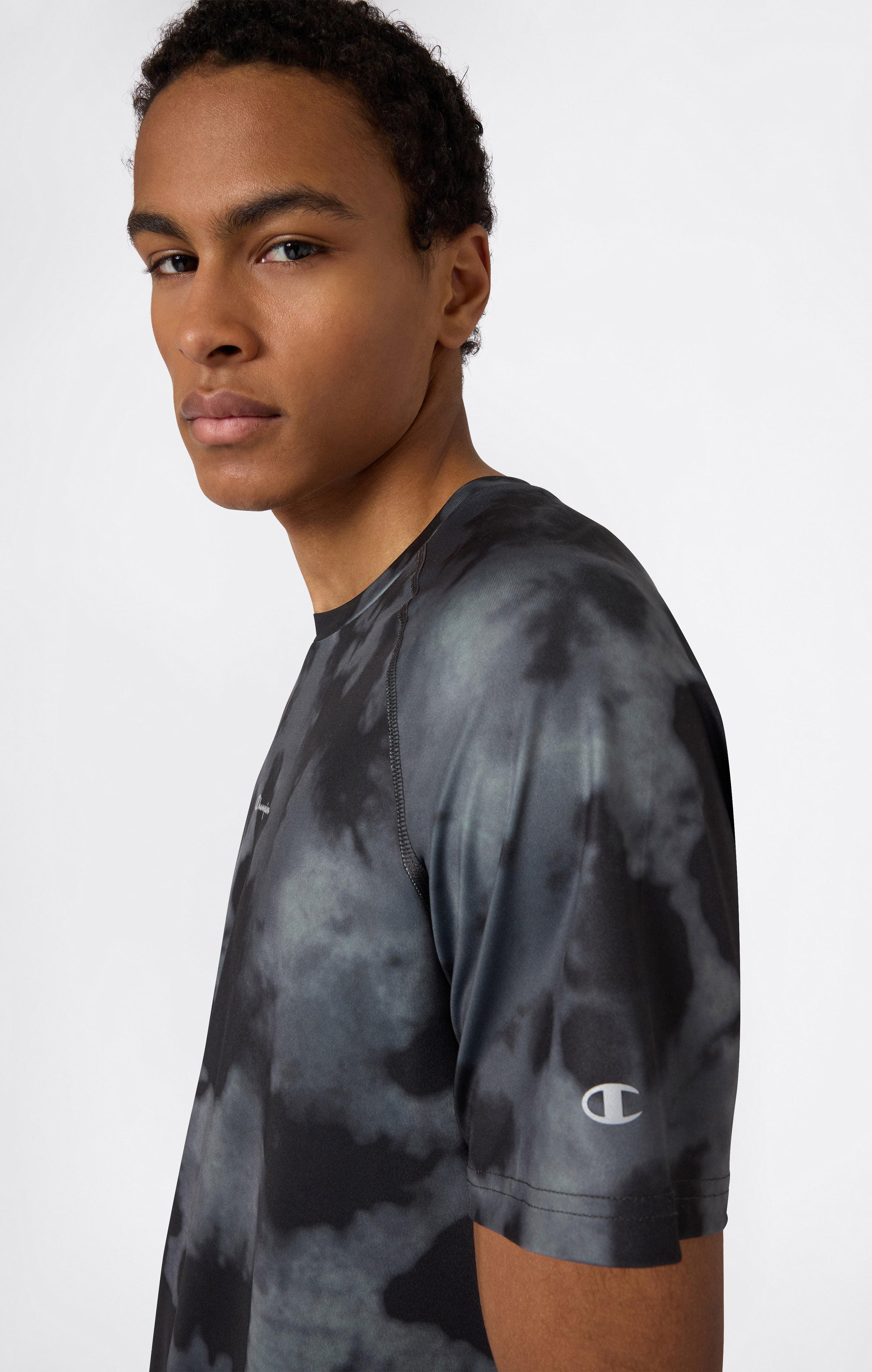 T-shirt Sport Quick Dry Avec Imprimé Pour Homme