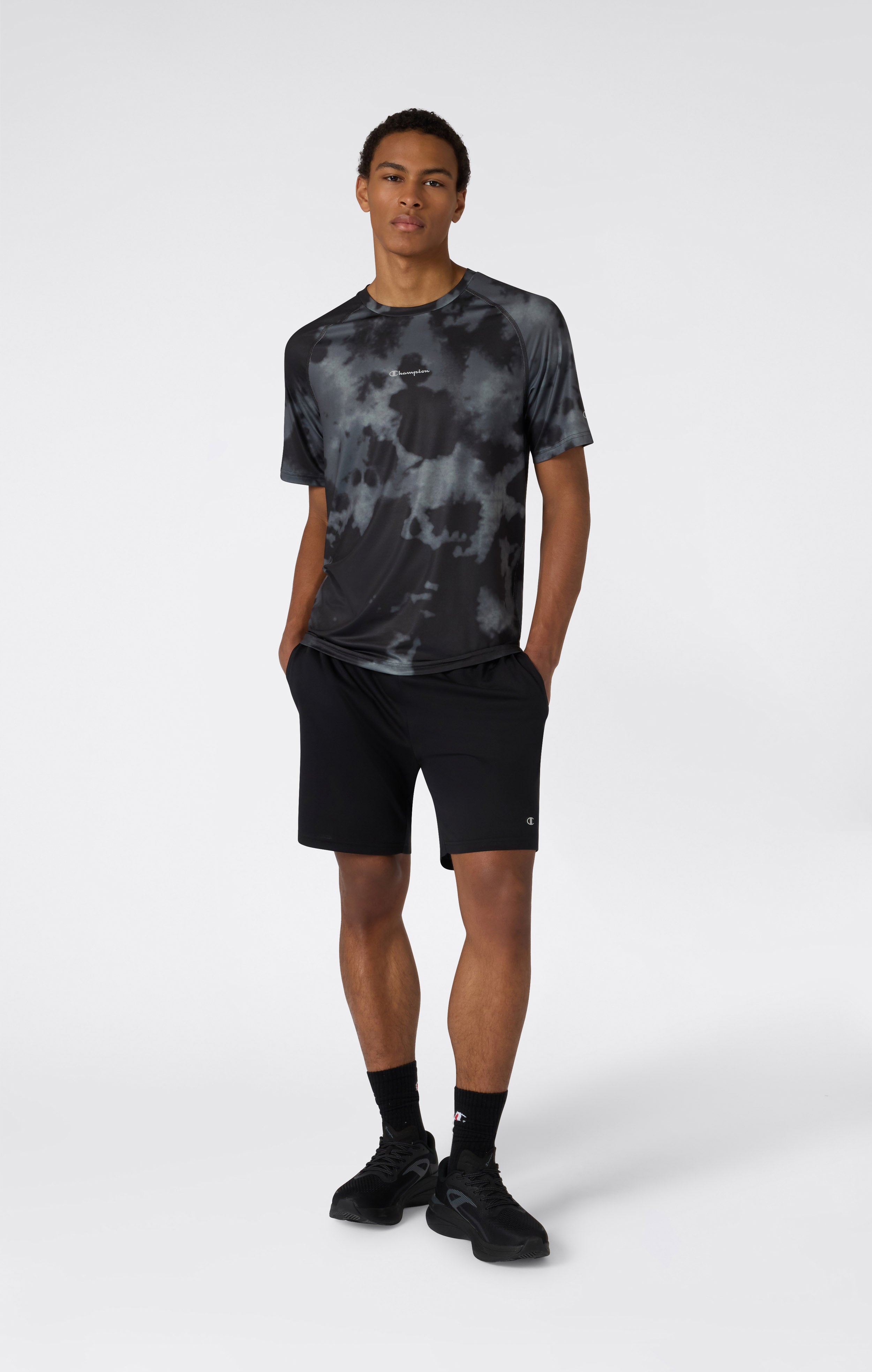 T-shirt Sport Quick Dry Avec Imprimé Pour Homme