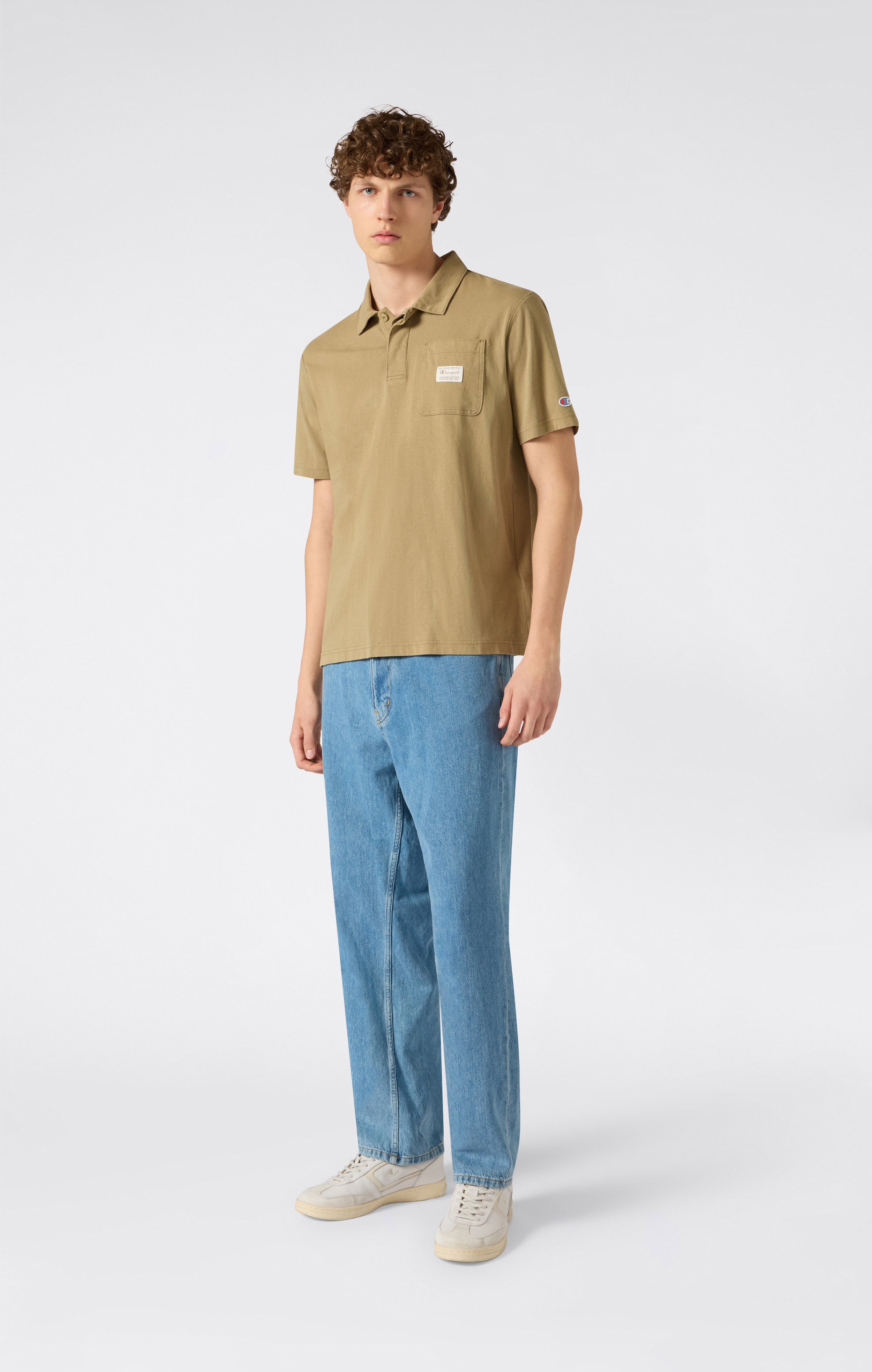 Men’s Polo with Chest Pocket