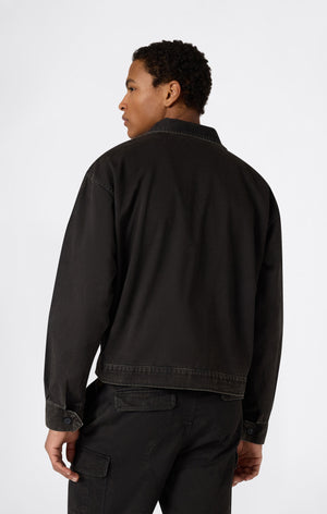 Jacke aus Baumwollgewebe für Herren