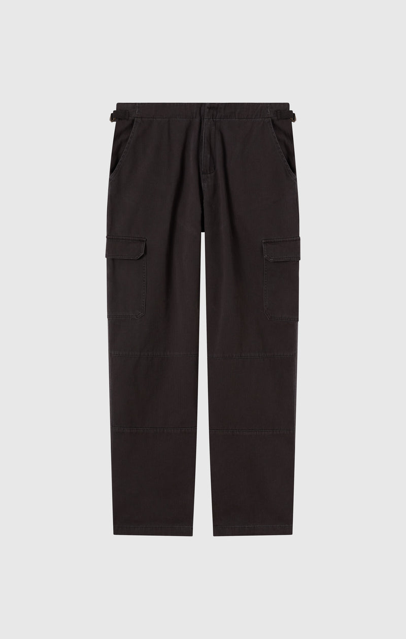 Pantalon cargo woven à jambe droite pour homme