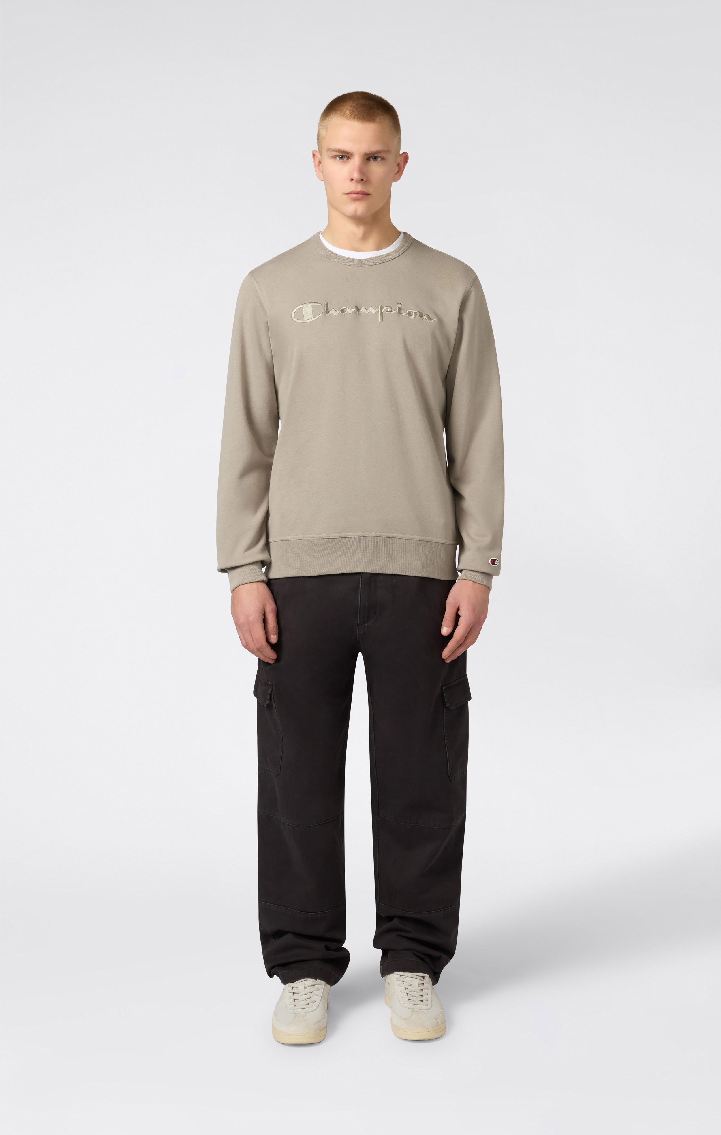 Pantalon cargo woven à jambe droite pour homme