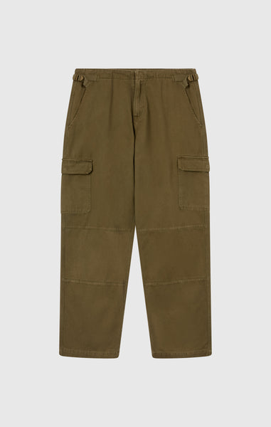 Pantalon cargo woven à jambe droite pour homme