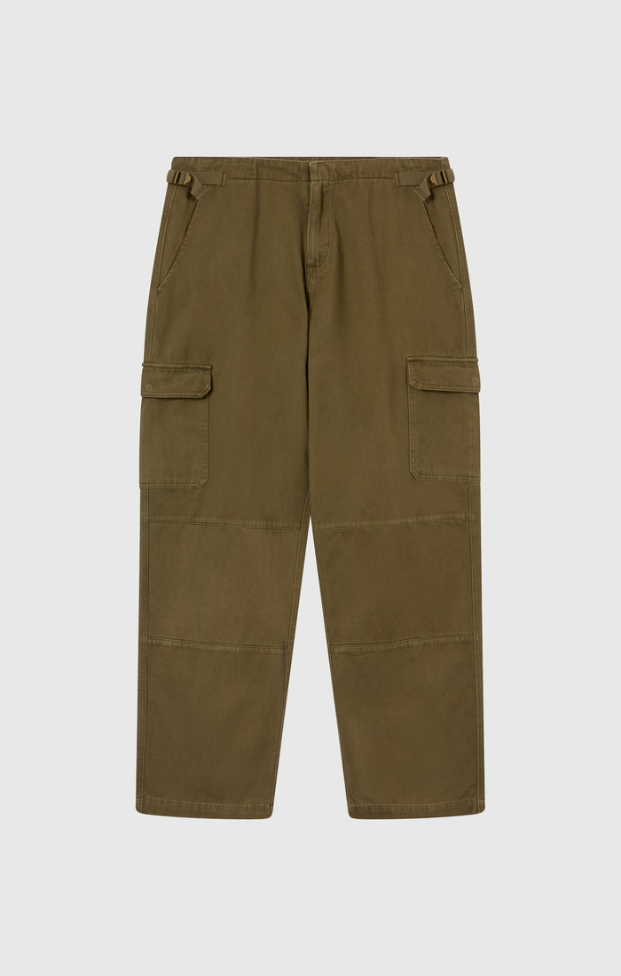 Men’s Woven Cargo Straight Hem Pants