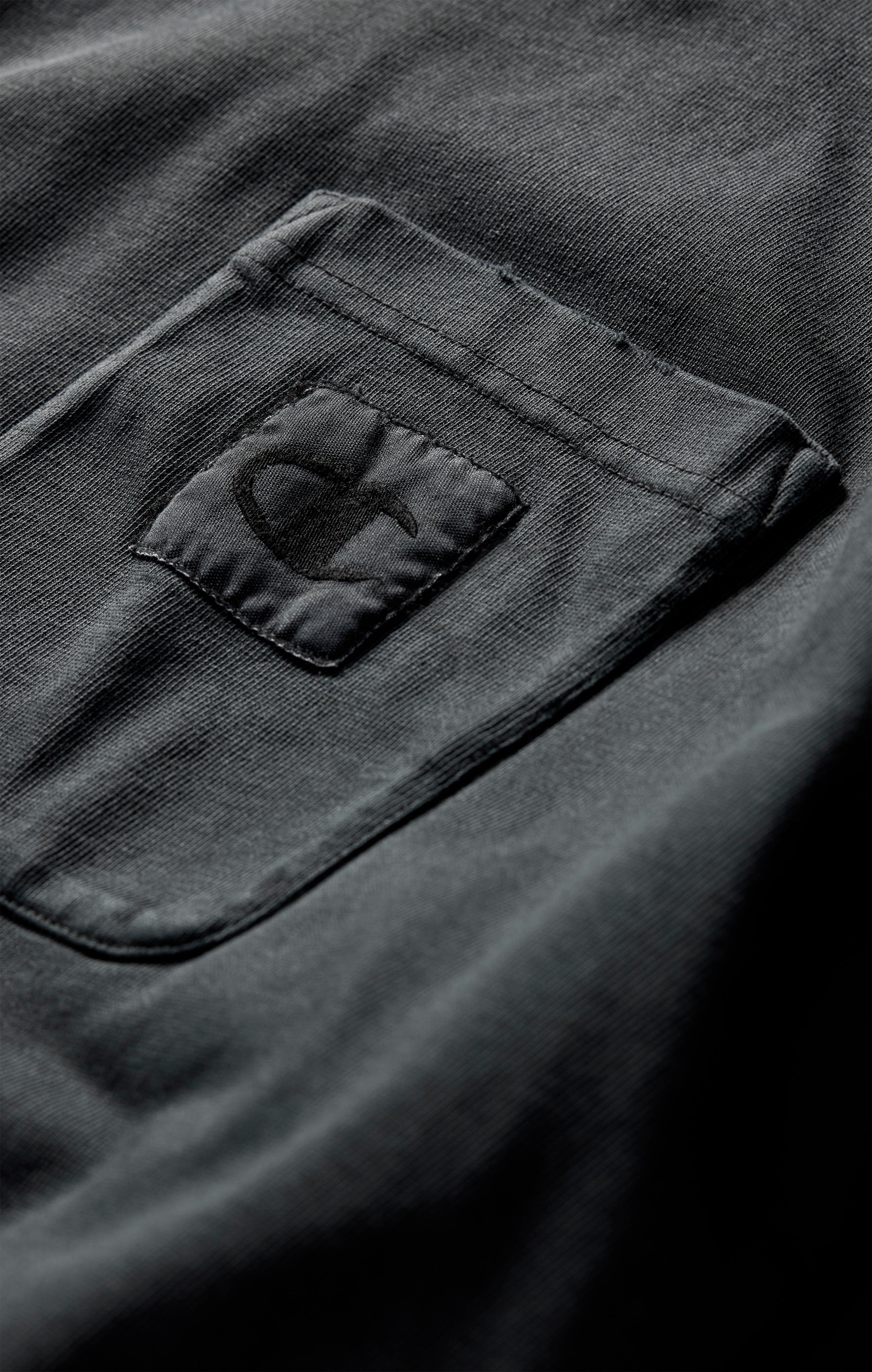 T-Shirt Unisex a Maniche Lunghe con Tasca Frontale Nowhere University