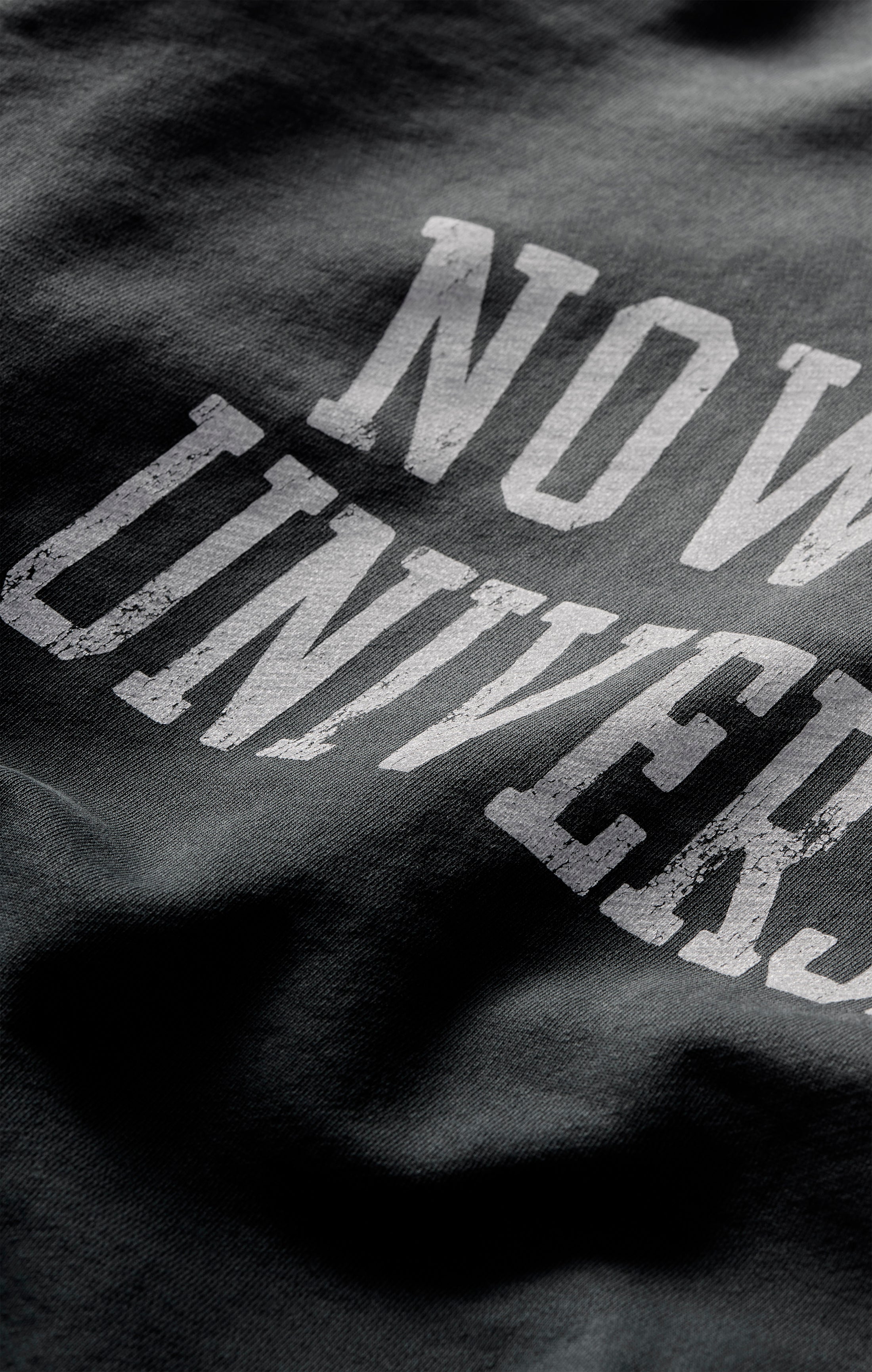 Felpa Girocollo Unisex Nowhere University