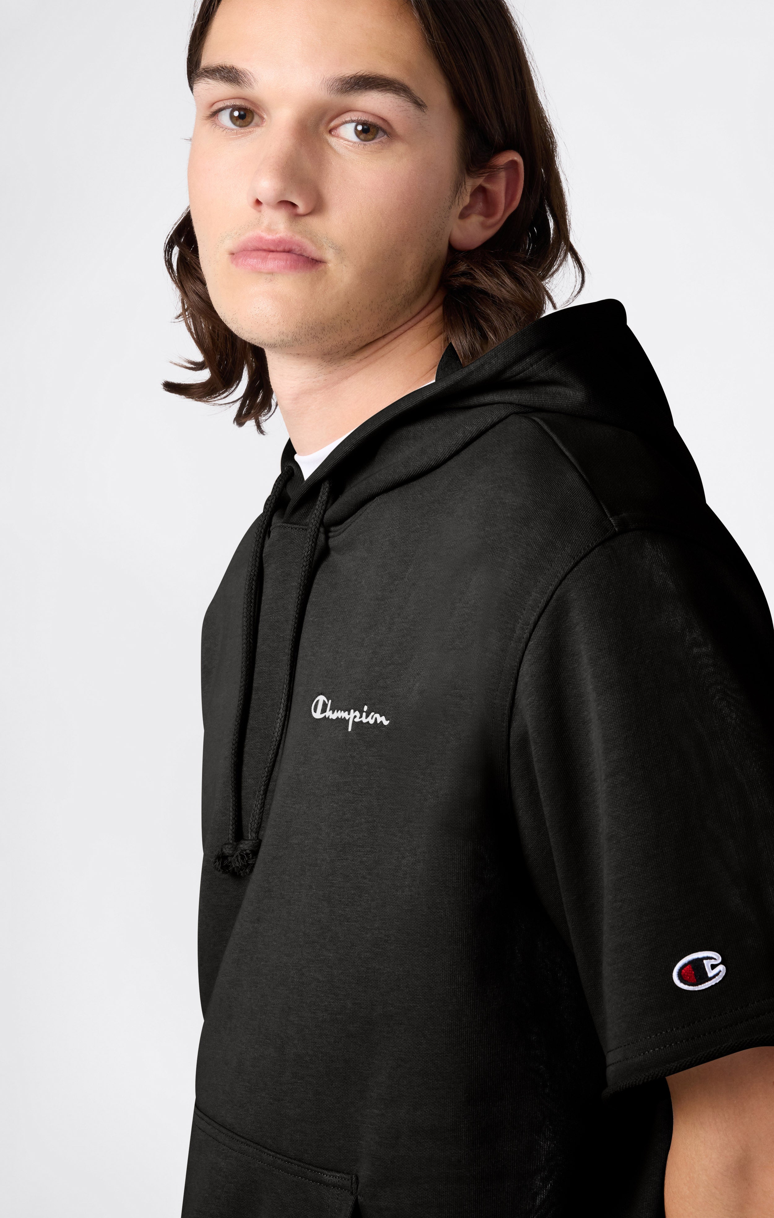 Men’s Short Sleeve Hooded Sweatshirt Icons