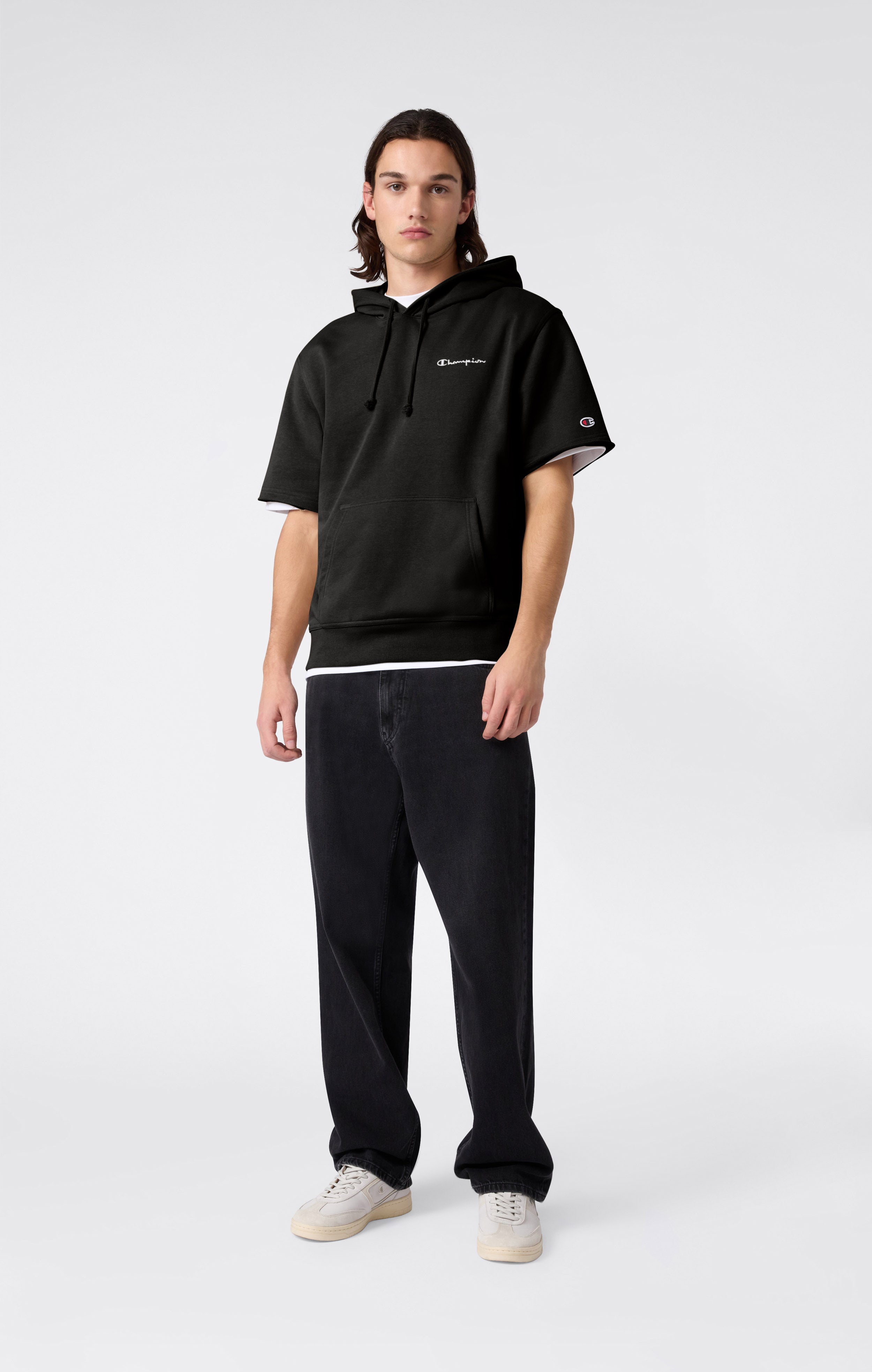 Men’s Short Sleeve Hooded Sweatshirt Icons