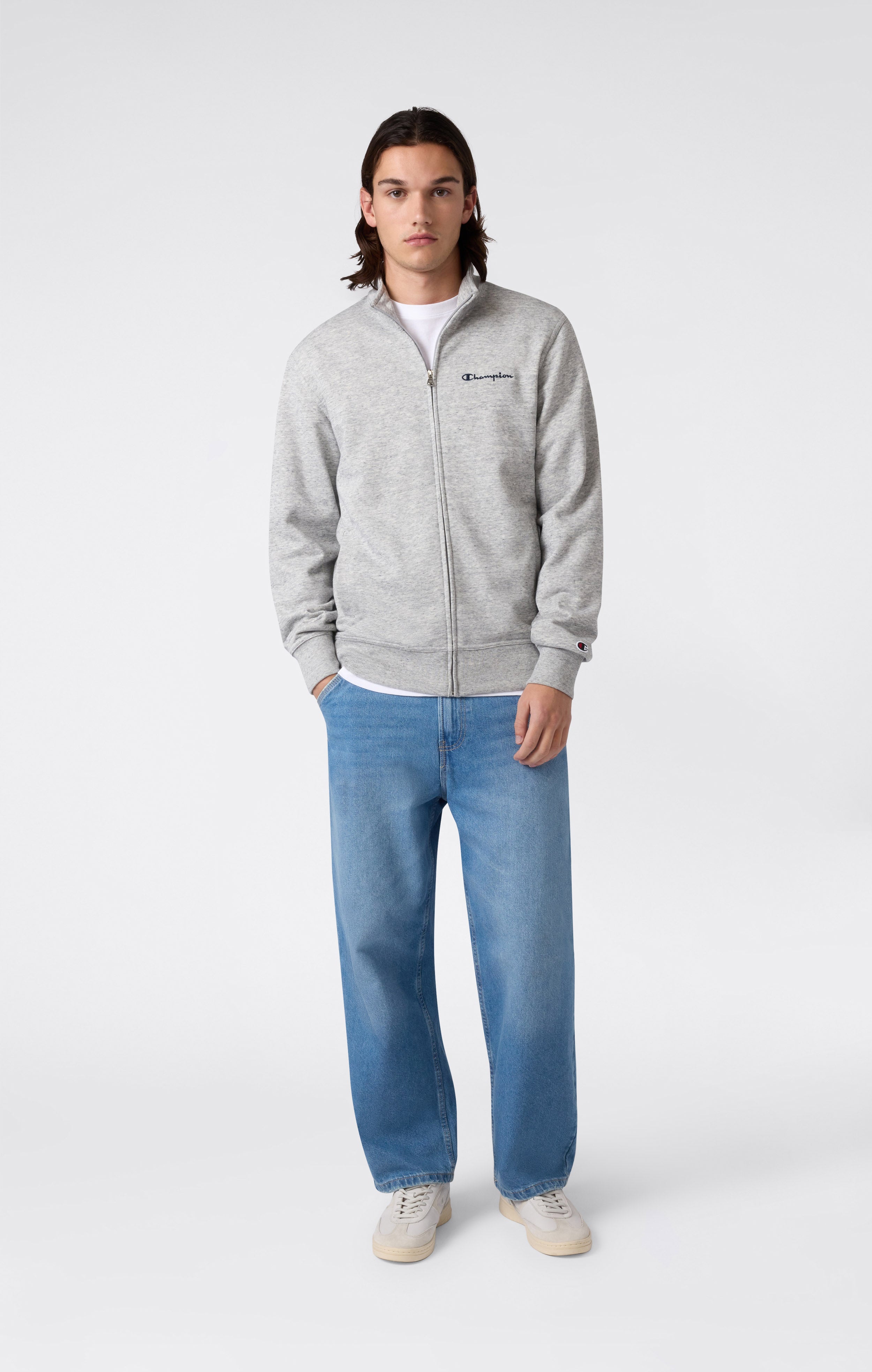 Men’s Lightweight Full Zip Sweatshirt Icons