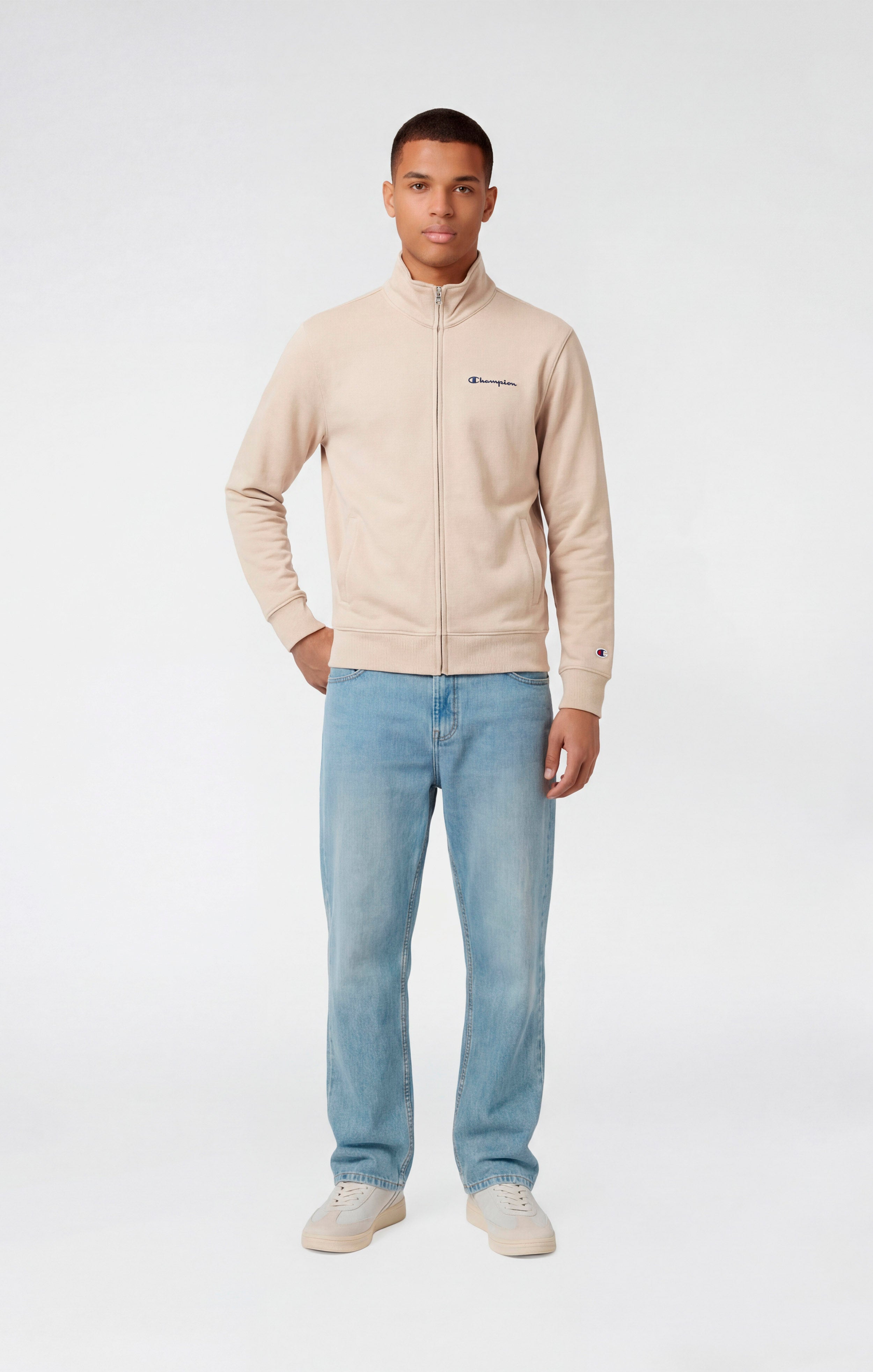 Men’s Lightweight Full Zip Sweatshirt Icons