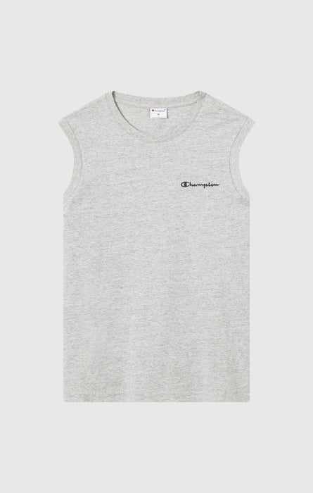 Men’s Cotton Tank Top with Small Logo Icons