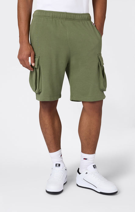 Men’s 9” Fleece Cargo Shorts Icons