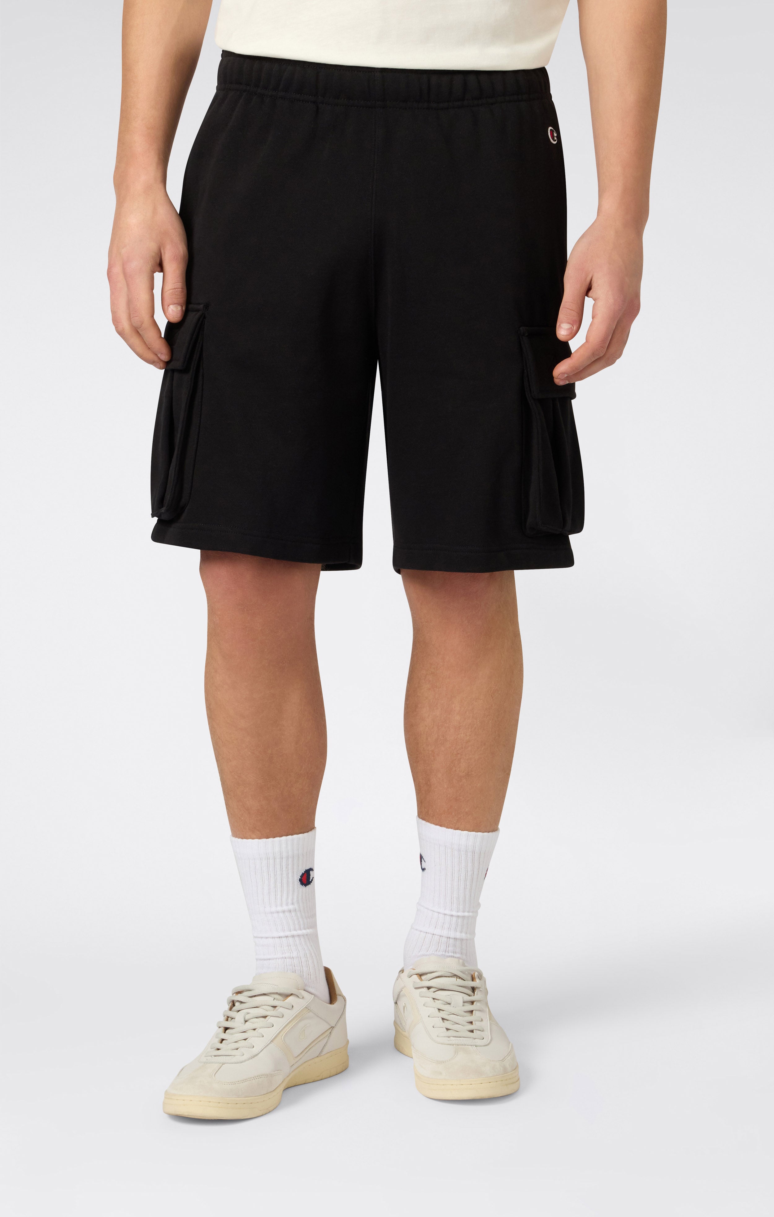 Men’s 9” Fleece Cargo Shorts Icons