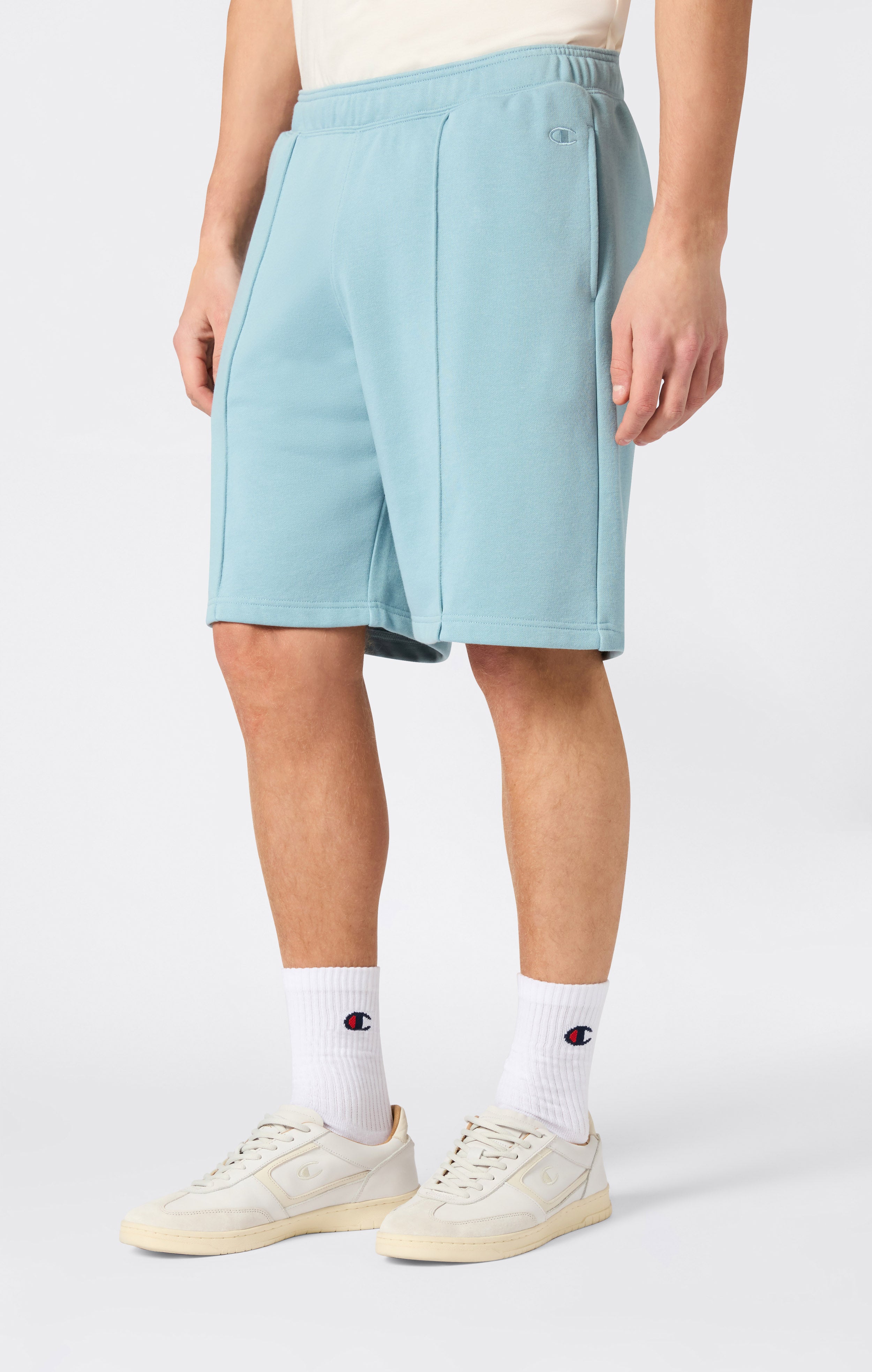 Herren 9’’ Bermuda-Shorts mit gesteppter Bügelfalte Icons