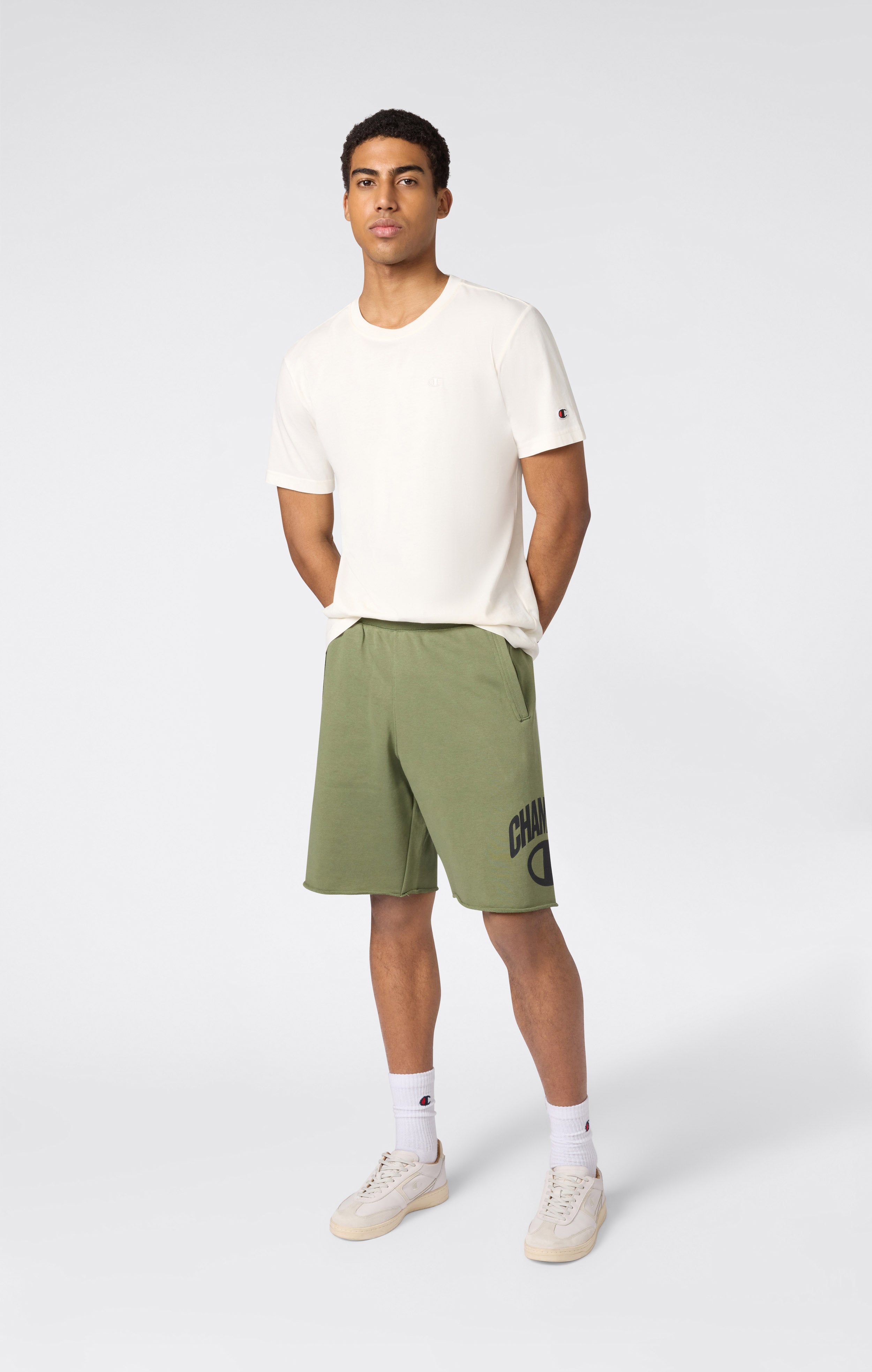 Herren 9” Lange Bermuda Shorts Icons