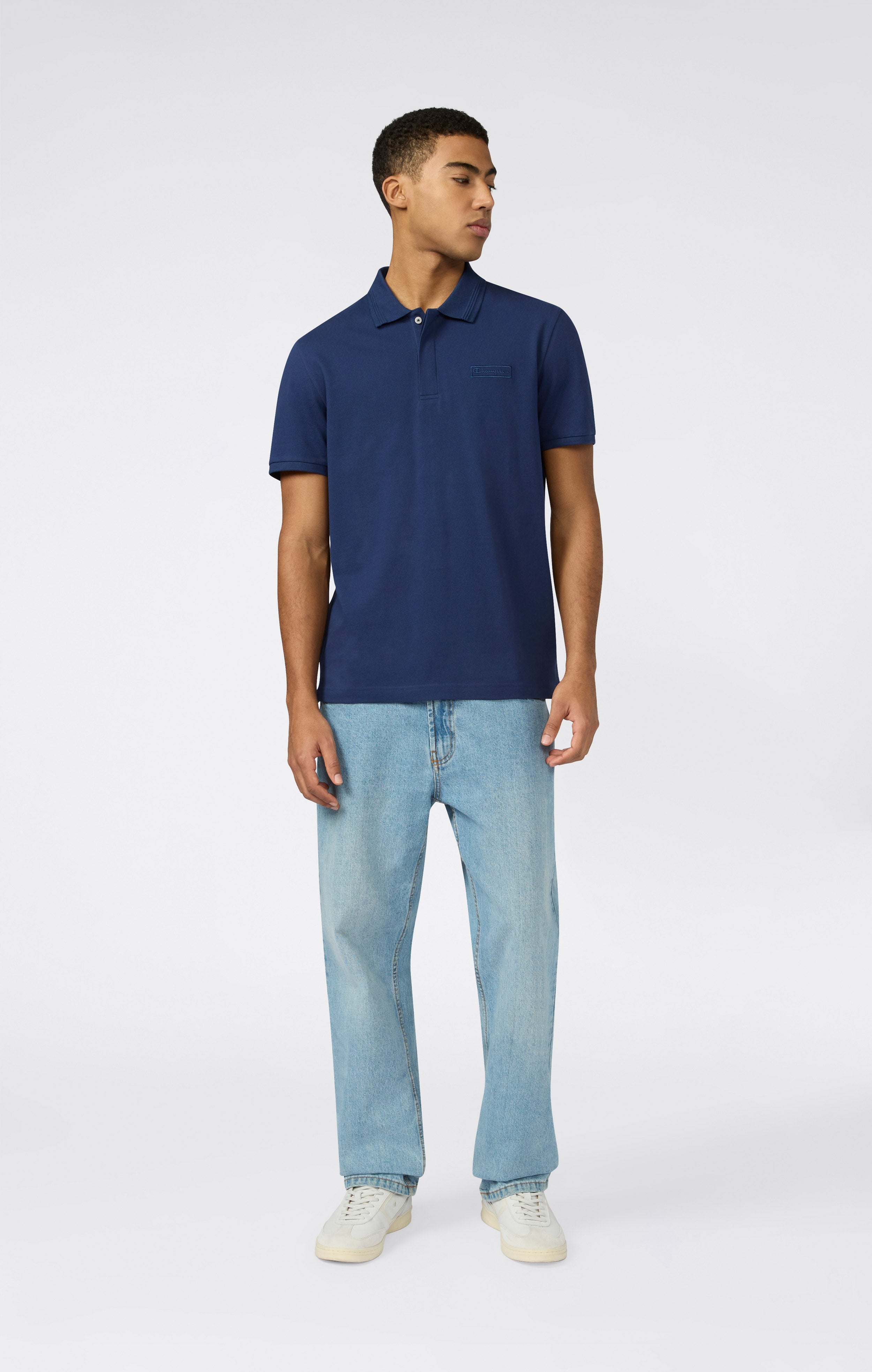 Herren Polo mit Gesticktem Logo